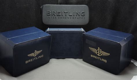 genuine blue breitling box|breitling watch boxes.